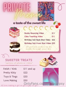 Hola mis amores pinned this sweet tip menu for all my loyal followers part 2
