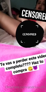 Este rico video te lo envio por mensaje privado solo por 5 dolares