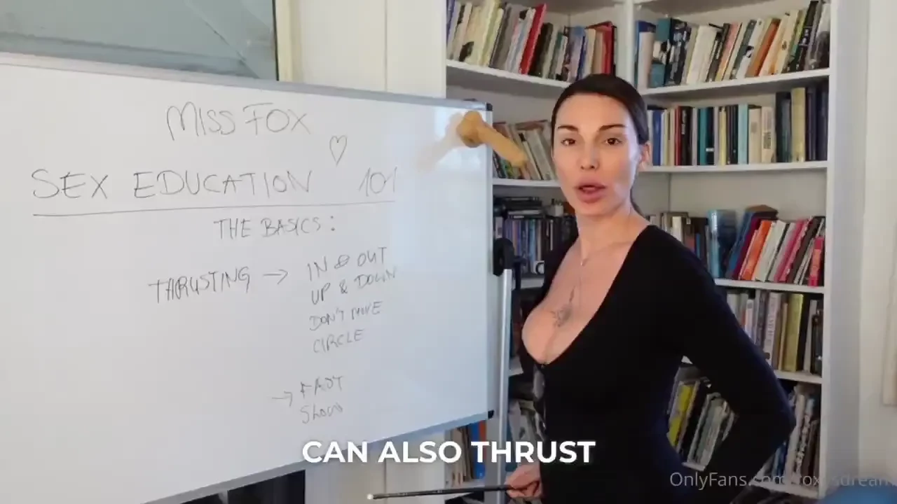Here is the pg version of my new education series with miss fox - the 