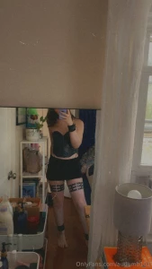 I went to a haunted maze last night dressed like this and gave part 2