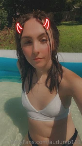 Chillin in my tiny pool scroll to the end for a surprise part 4