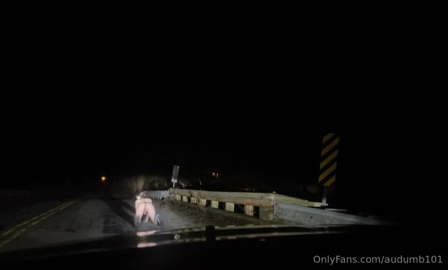 If you were driving by and saw me naked on the side of the rode what 