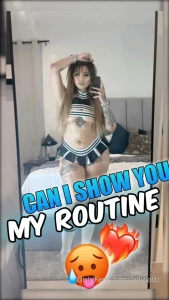 allylotti2 - Cheer slut dressed up like a sexy little cheer leader so i could give part 2 