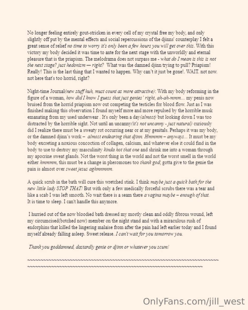 Lily and mill s writing about what was happening before the broadcast part 2 