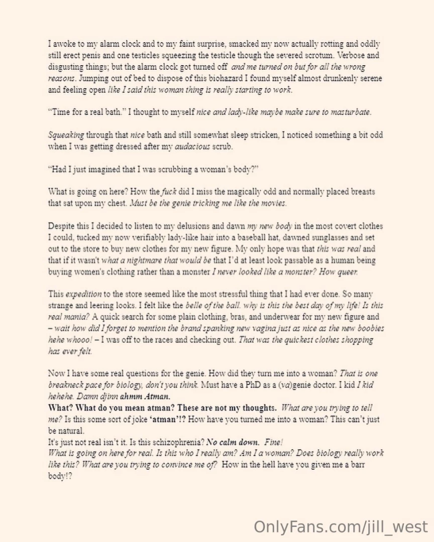 Lily and mill s writing about what was happening before the broadcast part 3 