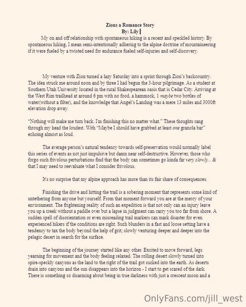 Lily and mill s writing about what was happening before the broadcast part 5 