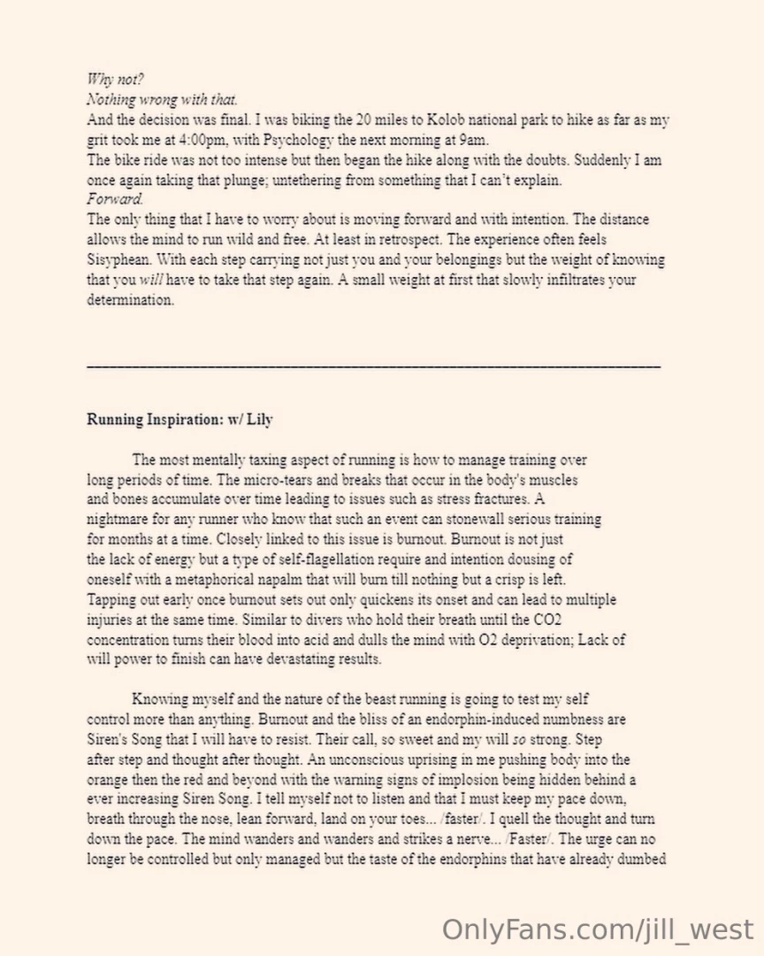 Lily and mill s writing about what was happening before the broadcast part 7 