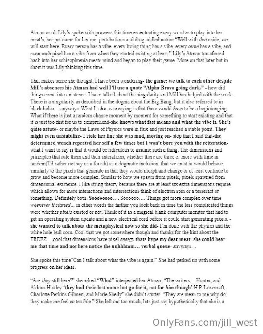 Mill the broadcast actually ends this time lill mwahahaha jill west part 4 