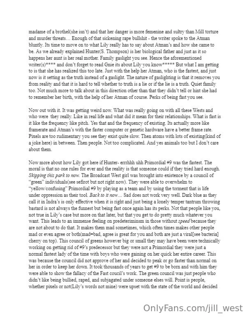 Mill the broadcast actually ends this time lill mwahahaha jill west part 5 