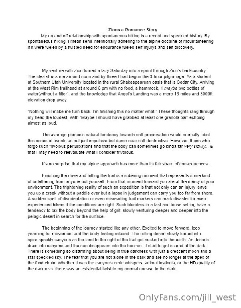 The weather zions kolob the street what s running and a wikipedia dive part 2 