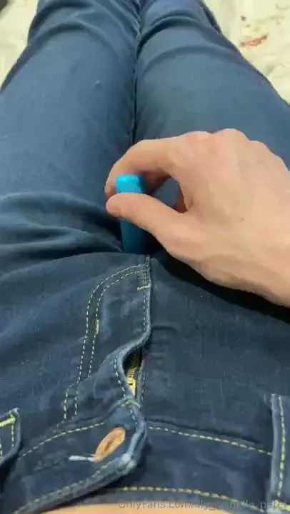 Blue jeans blue vibrator 