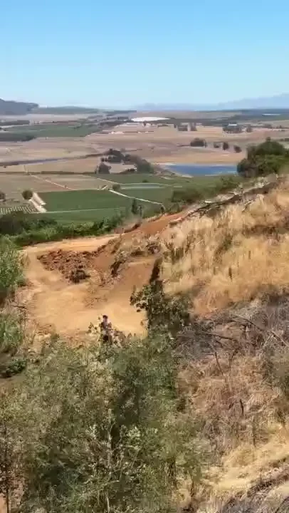 Behind the scenes on the first walk of the new dh track for sa part 1 