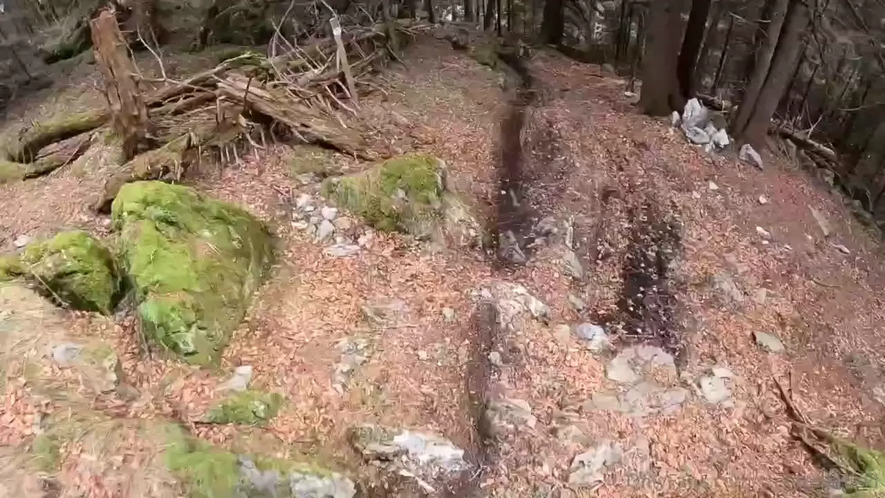 Join me for a run down one of the steepest most slippery and craziest 