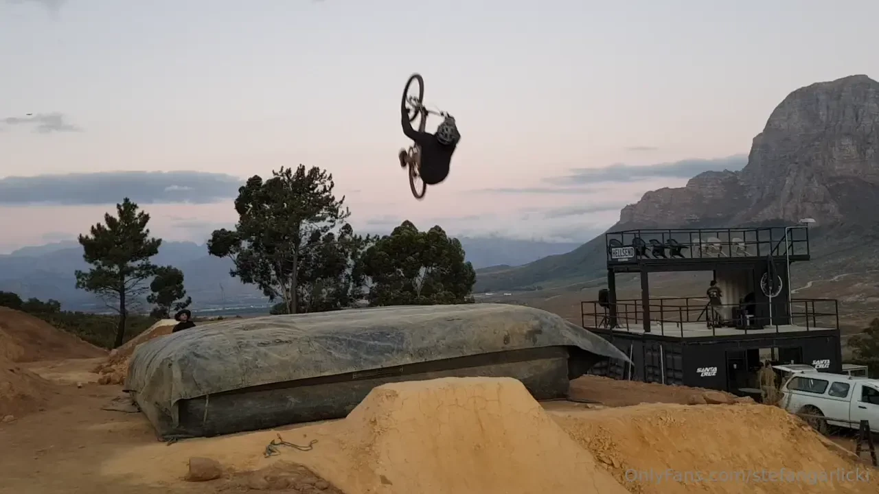 My first ever backflip attempt 