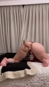 Nunca hab a usado un dildo doble y me hizo venirme en un minuto