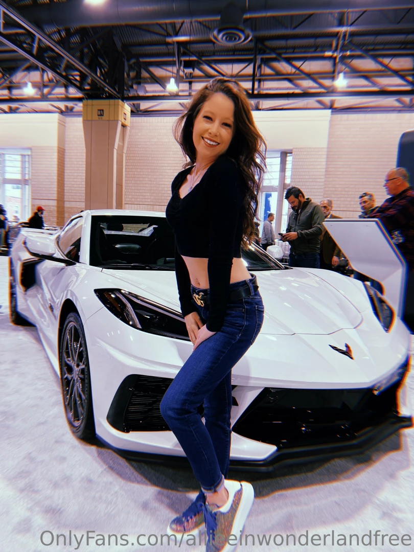 Auto show model 