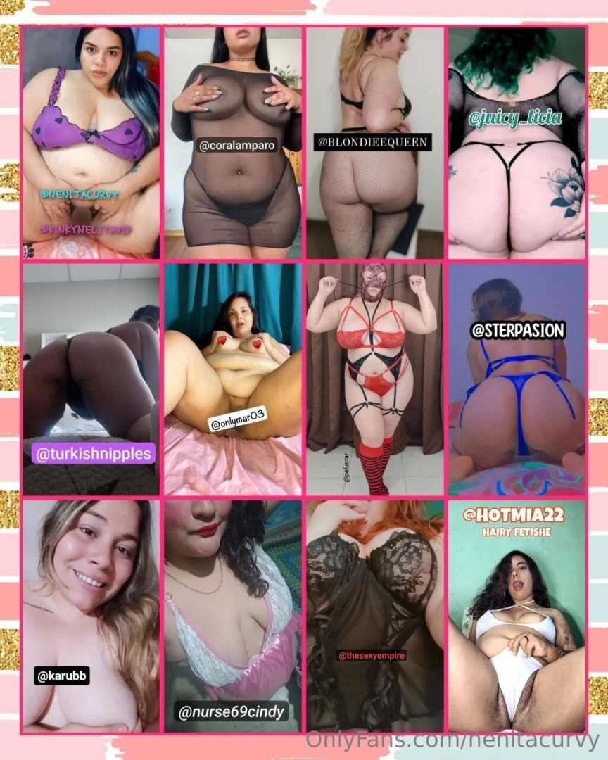 Nenitacurvy coralamparo blondieequeen juicy_ticia turkishnipples 