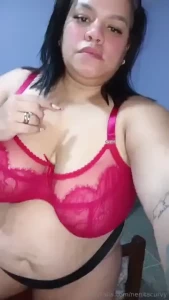A very cute chubby milf