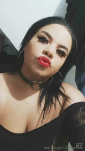 From the memory with my black hair and eyelashes