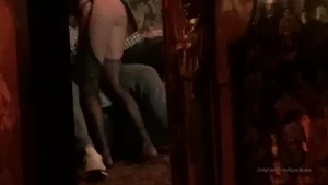 My boyfriend snuck a vid of me outside my vip room