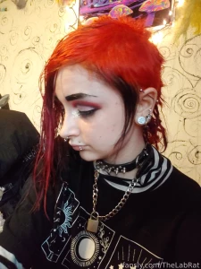 Just bleached my hair and added in some orange part 3