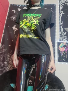 Good morning fyp goth alt sfw ootd fyp latex part 1