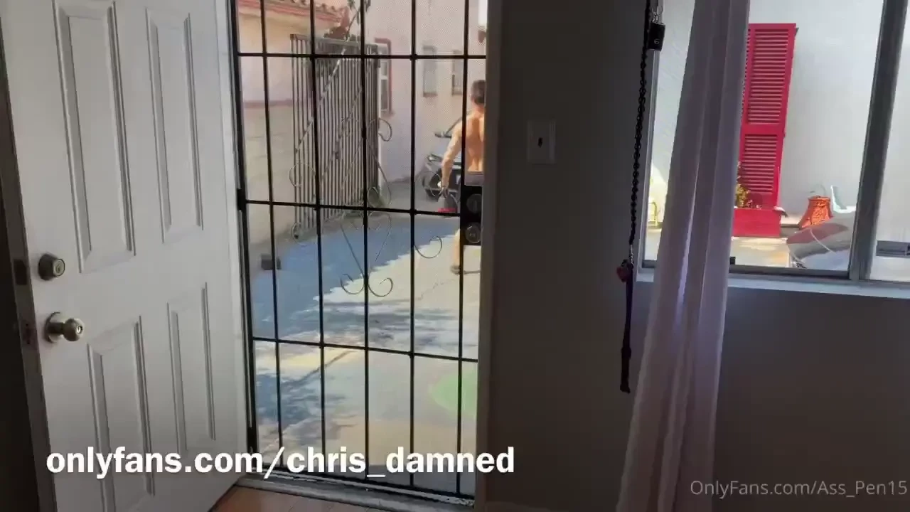 Watch chris_damned fuck me in my back yard 