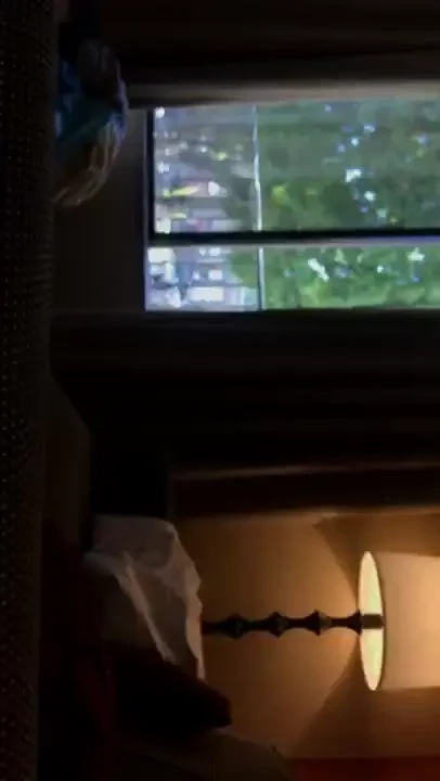 I almost got busted jerking off with the window open 