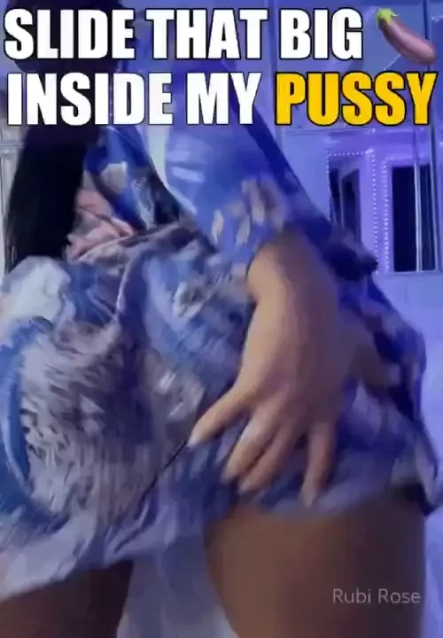 Slide ur cock deep in me i wanna feel ur dick veins rubbin on the 