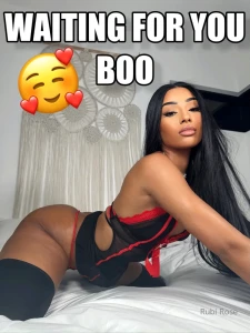 rubixrose3 - Cravin some dick rn where you at boo i m tryna cum i even sent you a 