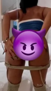 Ass spreadin pussy lip slippin wet and ready bent over bustin it open