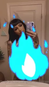 On my demon time head to your dms sent out two new photos n a video