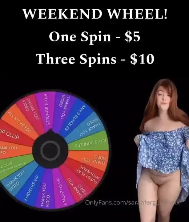 Guaranteed a prize tip 5 for one spin or 10 for three spins top prize 