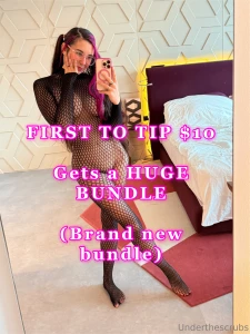 First to tip 10 gets a huge bundle brand new bundle