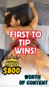 First to tip 25 wins