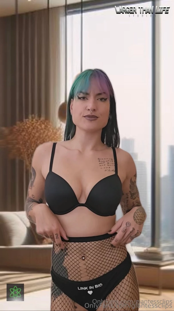 New giantess growth video drops tomorrow - horny step sis giantess part 3 