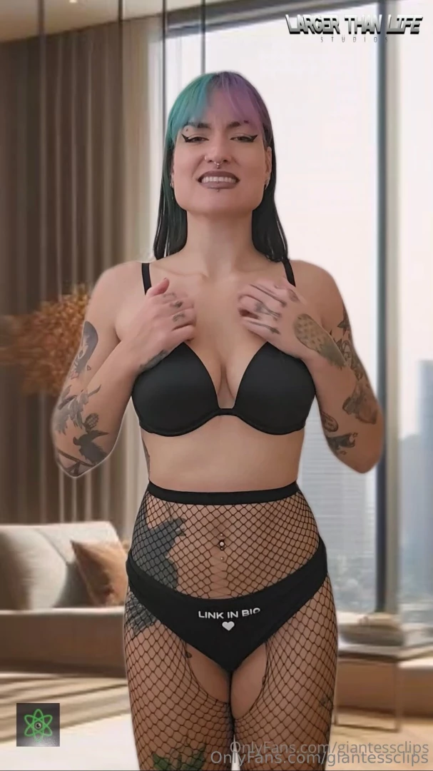 New giantess growth video drops tomorrow - horny step sis giantess part 4 