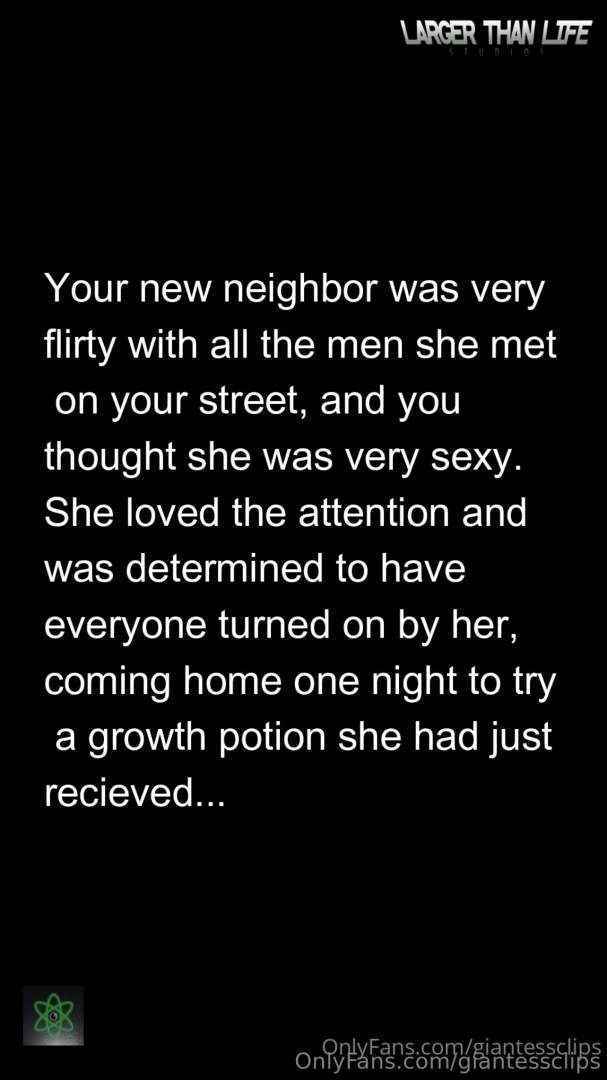 New giantess video drops tomorrow - giantess milf loves to grow part 5 