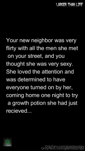 New giantess video drops tomorrow - giantess milf loves to grow part 5