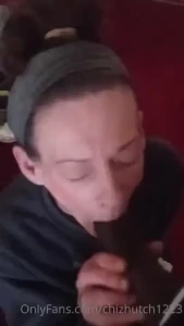 Granny love to suck my bbc and get facials