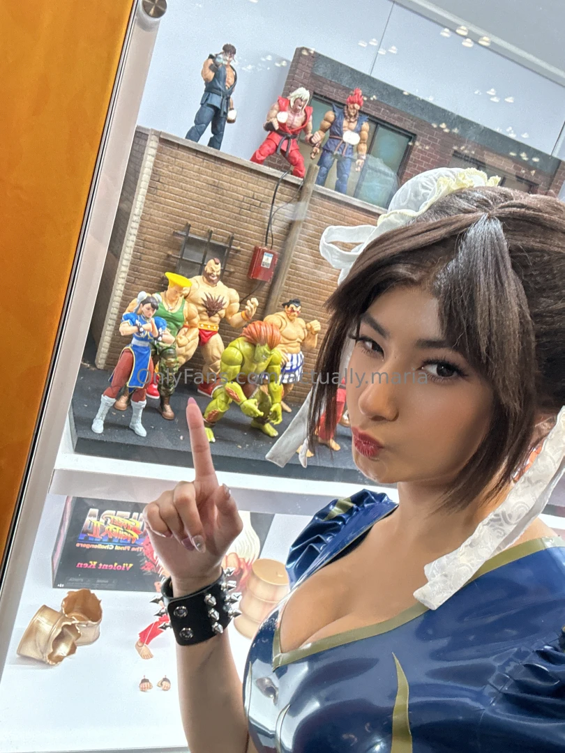 Have you seen my newest chun-li cosplay 