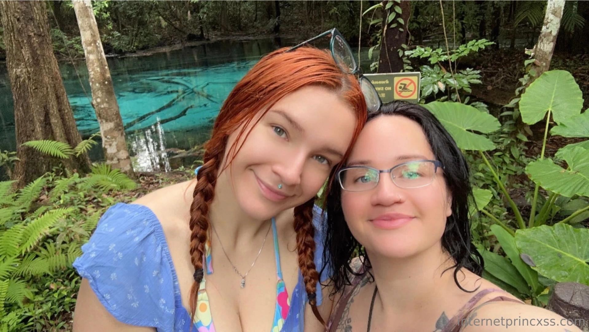 Just a little selfie from your two favorite adventurers 