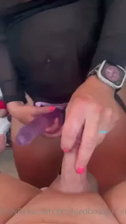 Pegging my neighbors husband 4 camera angles one 8 inch purple cock my 