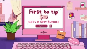 First to tip 10 gets a 999 xxx sex tape bundle part 4