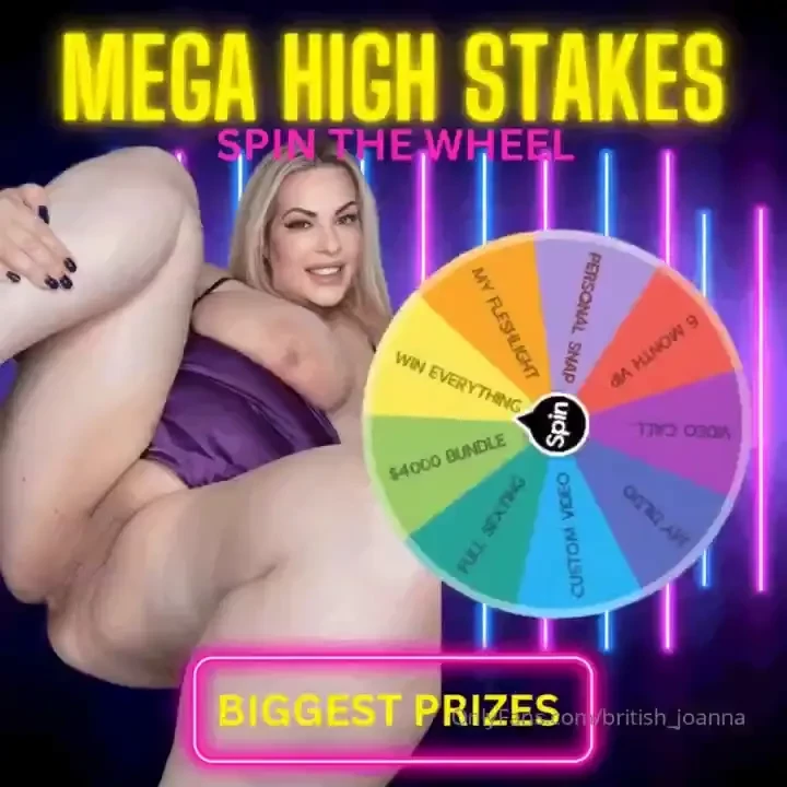 Mega high stakes all prizes are huge read more every spin wins respin 