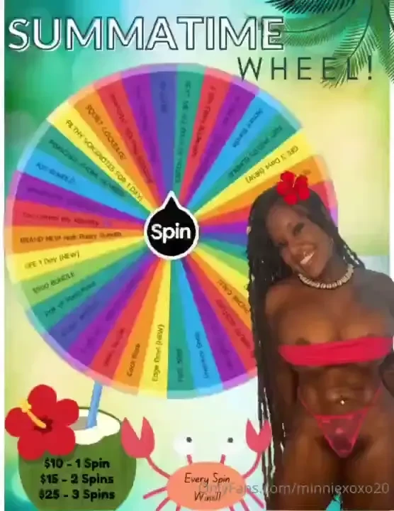 Step right up and spin the summatime fine wheel featuring all-new 