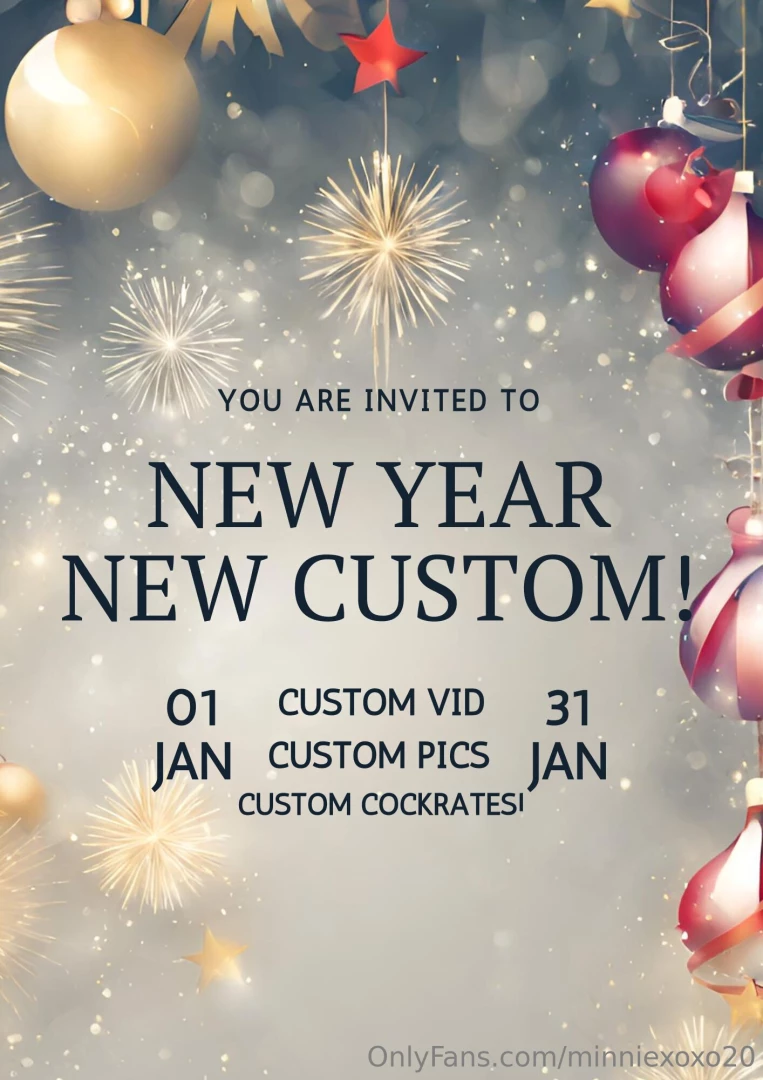 New year new kinks custom requests now available let s make some 
