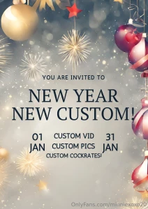 New year new kinks custom requests now available let s make some