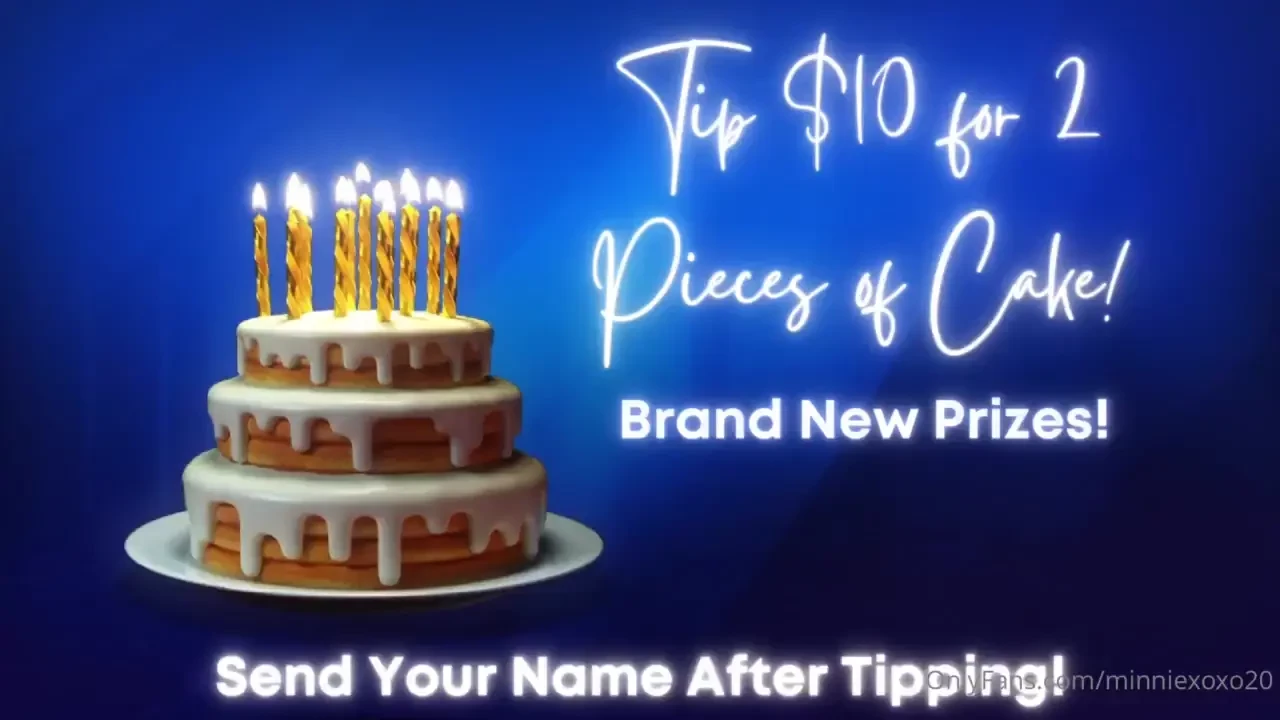 Happy birthday to me get two pieces of birthday cake and claim these 