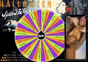 Get 1 free raffle ticket per spin spin the wheel of terror and risk it